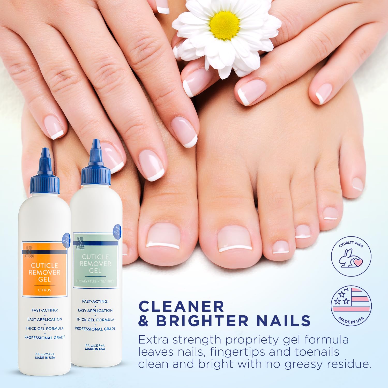 Blue Cross label close-up highlighting sea buckthorn and professional formula