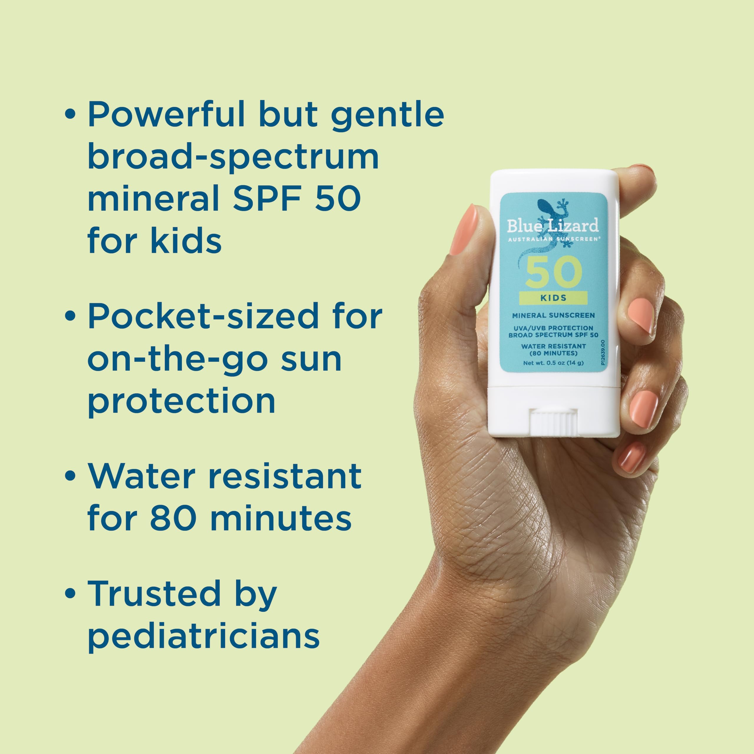 Blue Lizard kids stick open twist-up detail for easy mess-free application