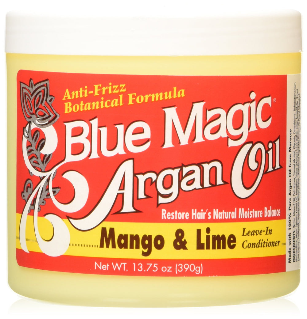 Blue Magic front packaging showing product and label for quick identification and shelf appeal