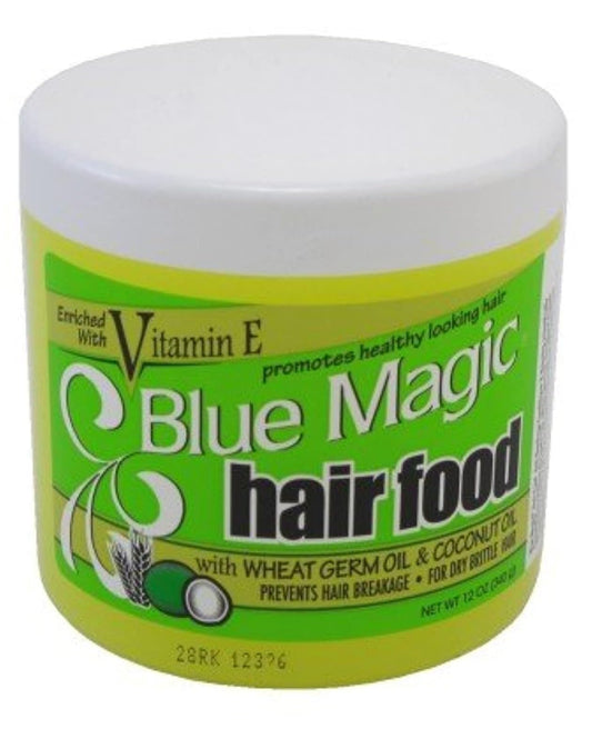 blue magic jar front view showing label and net weight with clear product ID benefit