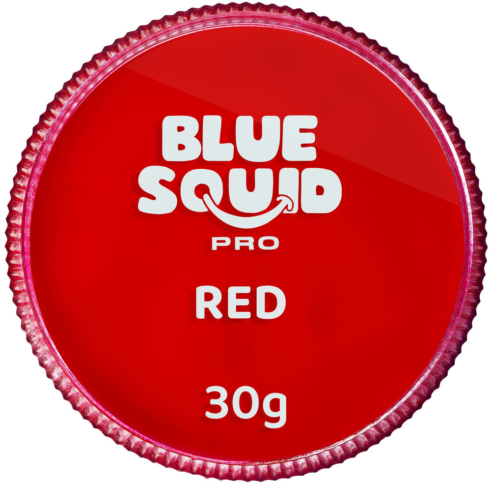Blue Squid front packaging showing classic red cake and label for clear identification and trust