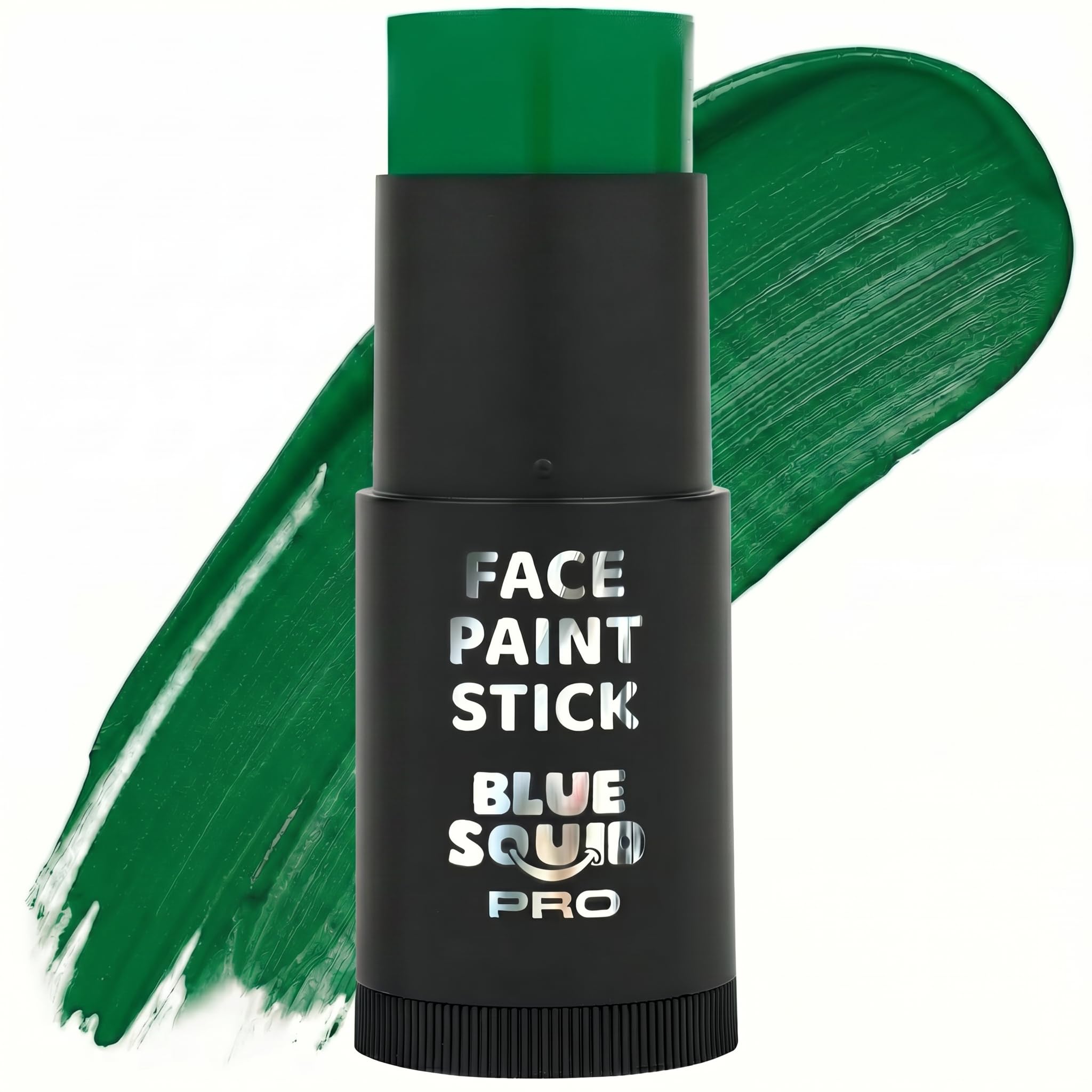 Blue Squid pack front view showing forest green stick and XL size benefit