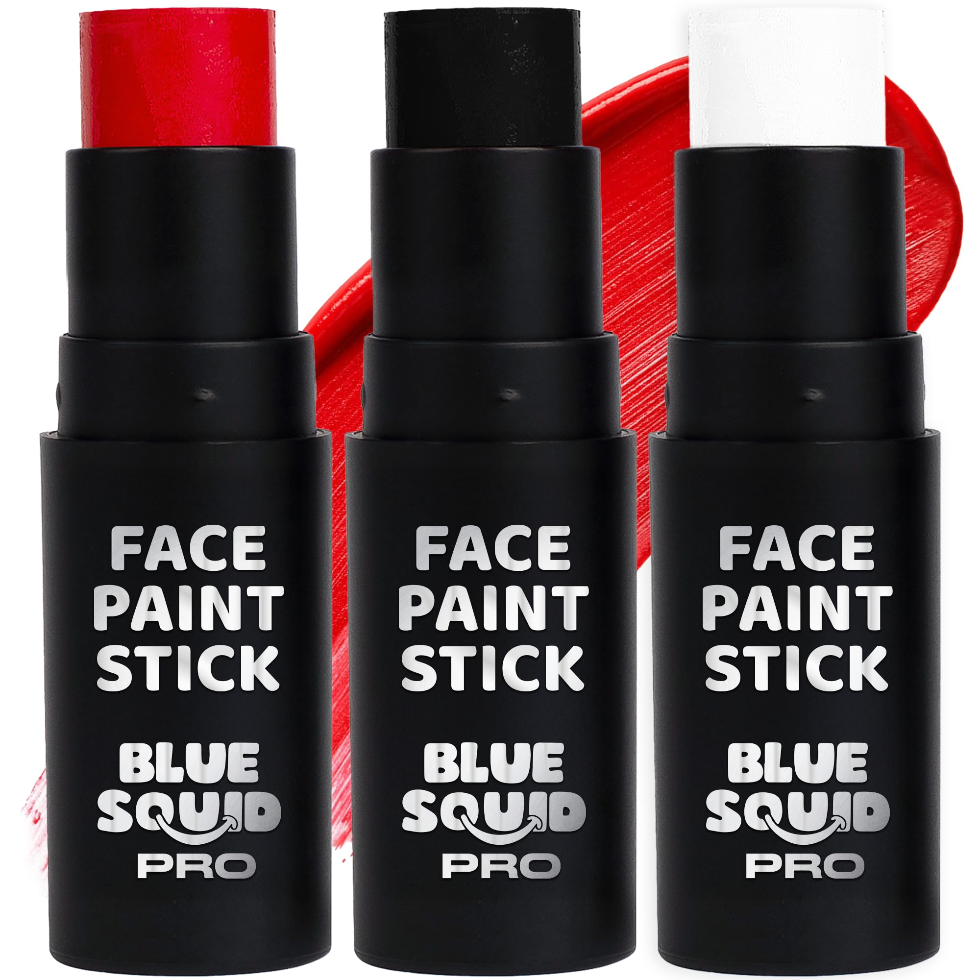 Blue Squid front packaging showing stick colors and benefits