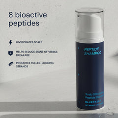 Blueprint Bryan Johnson ingredient visual with peptides and menthol illustrating science-driven benefits