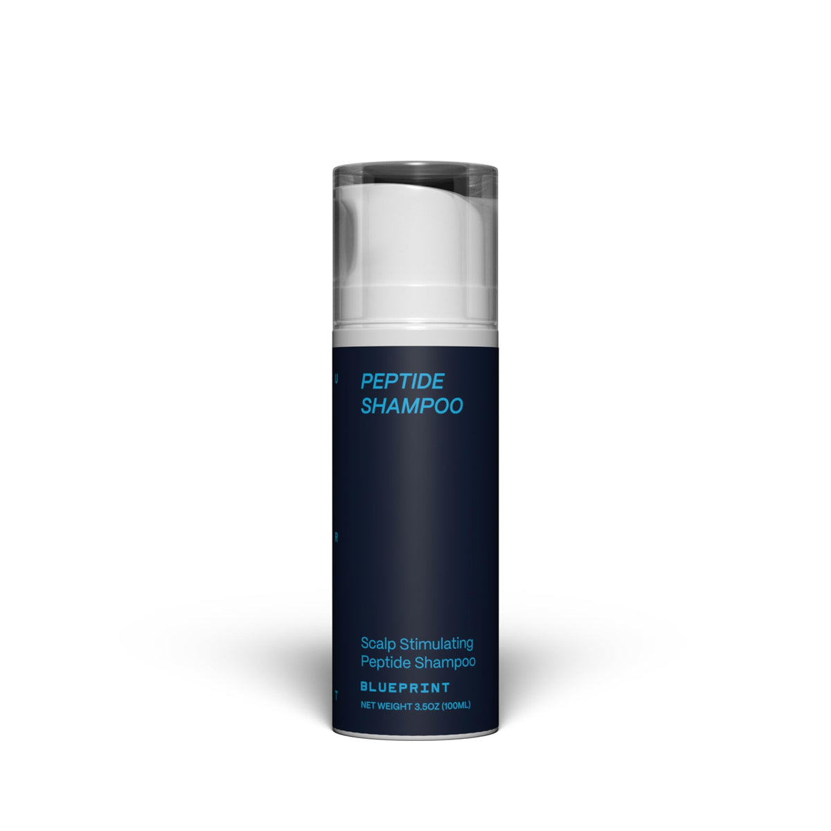 Blueprint Bryan Johnson front packaging showing bottle and clean design, promotes gentle cleansing