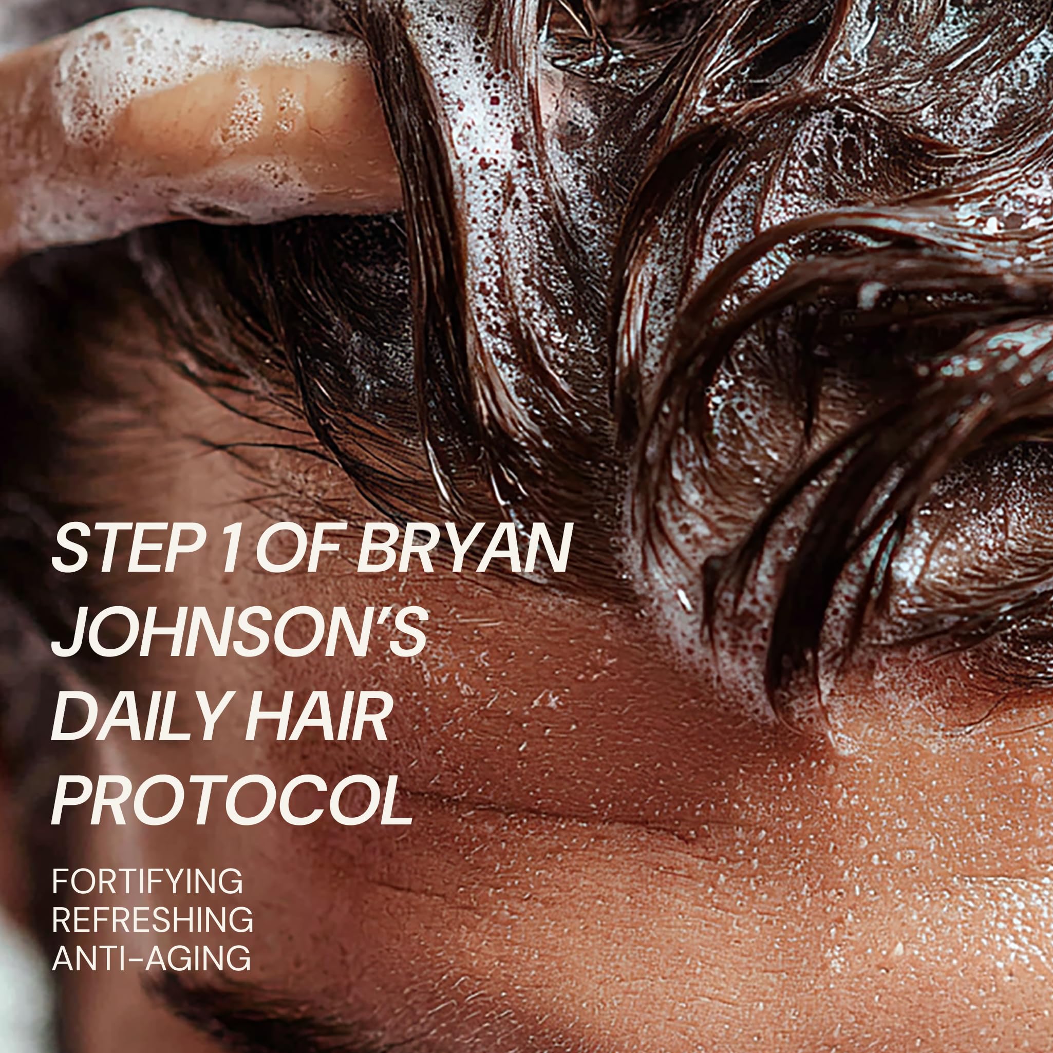 Blueprint Bryan Johnson foam texture close-up demonstrating rich lather and gentle cleansing