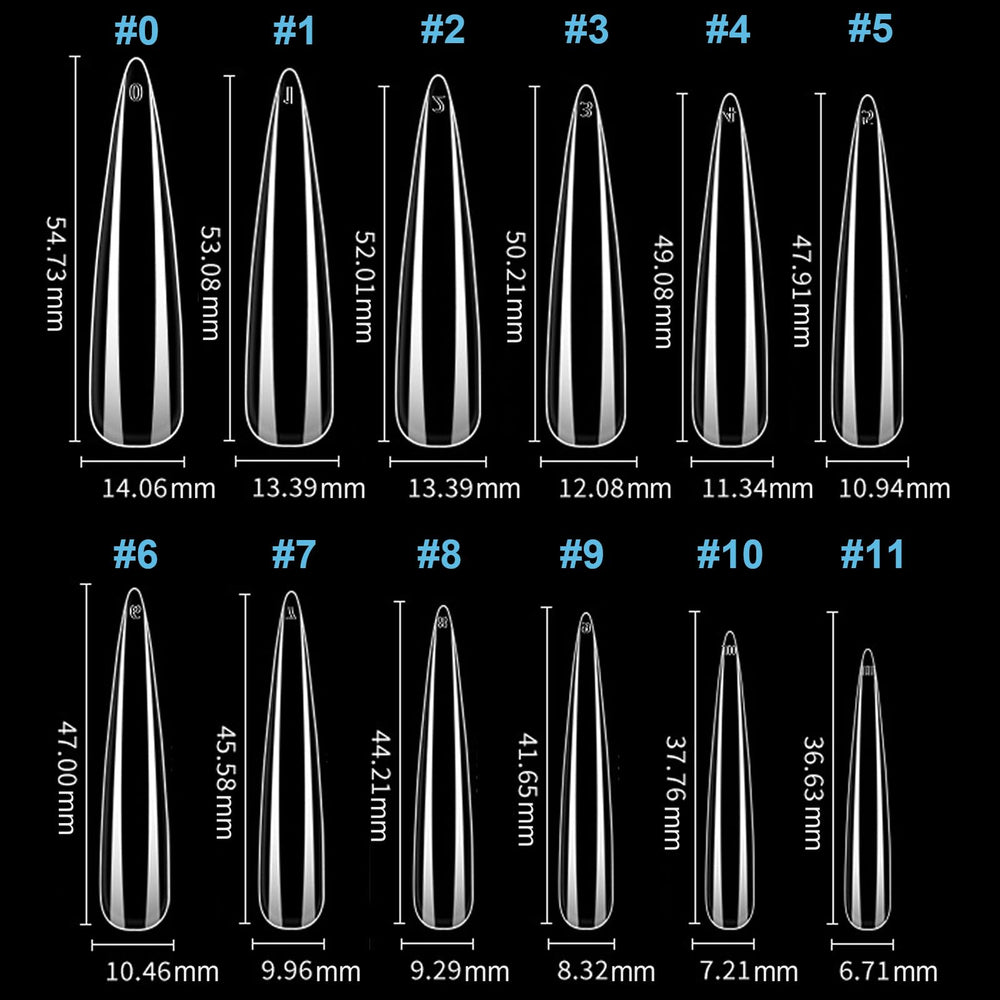 BlueZOO scale comparison on hand illustrating extra-long length