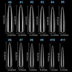BlueZOO scale comparison on hand illustrating extra-long length