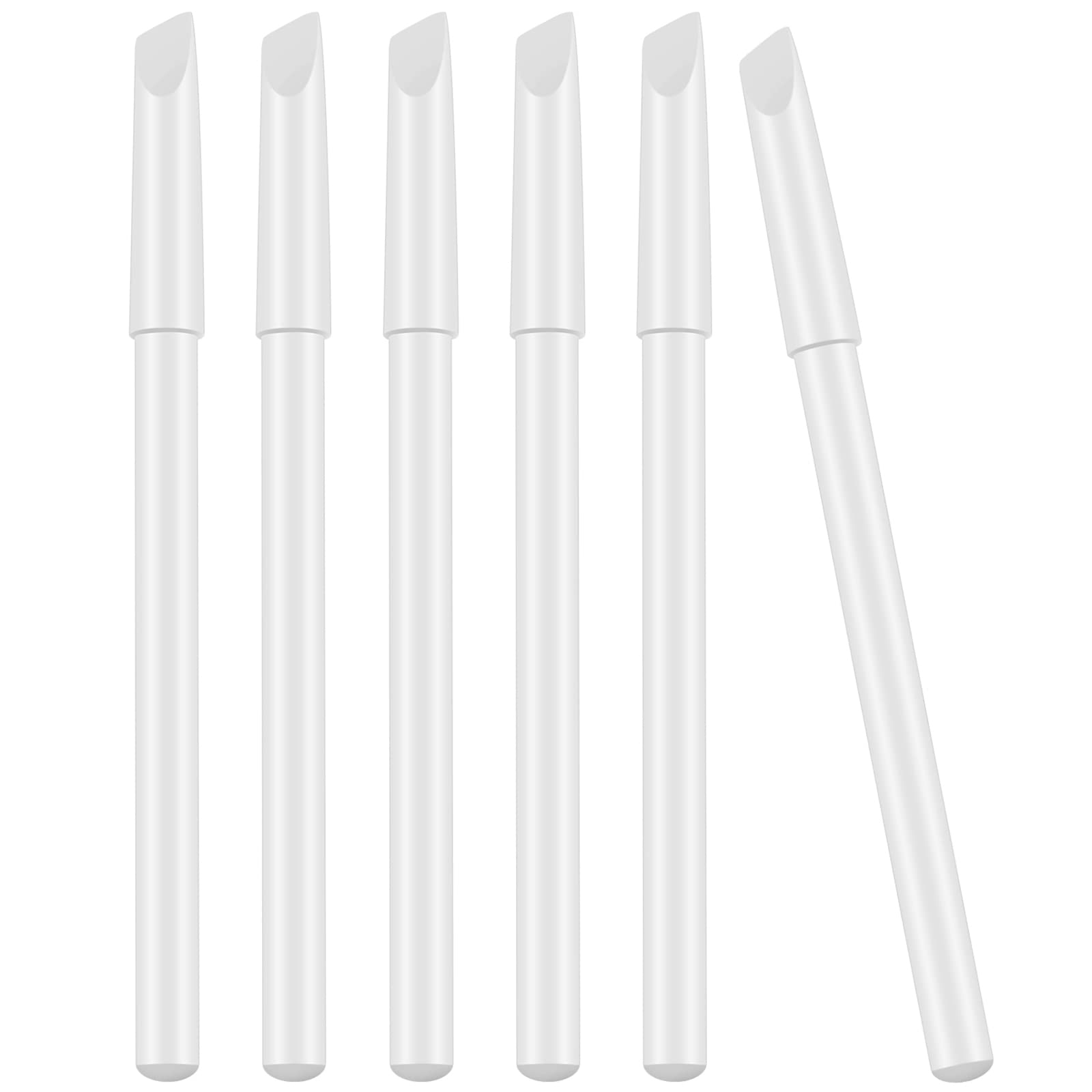 Blulu front packaging showing six white nail pencils and included tools for easy French manicures