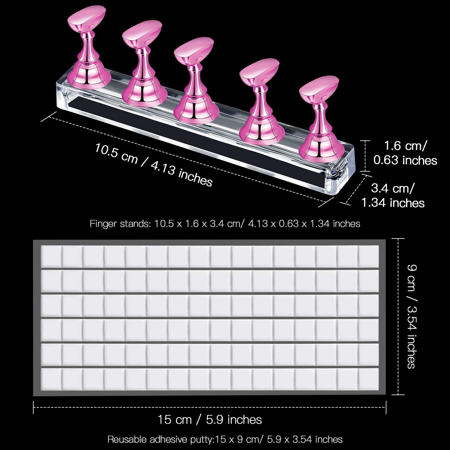 Blulu desktop setup with stands and putty enhancing workspace organization