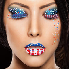 Blulu lifestyle party setting with decorated nails and crafts adding festive flair