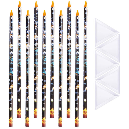 Blulu wax pencil set front view showing organized kit and benefits