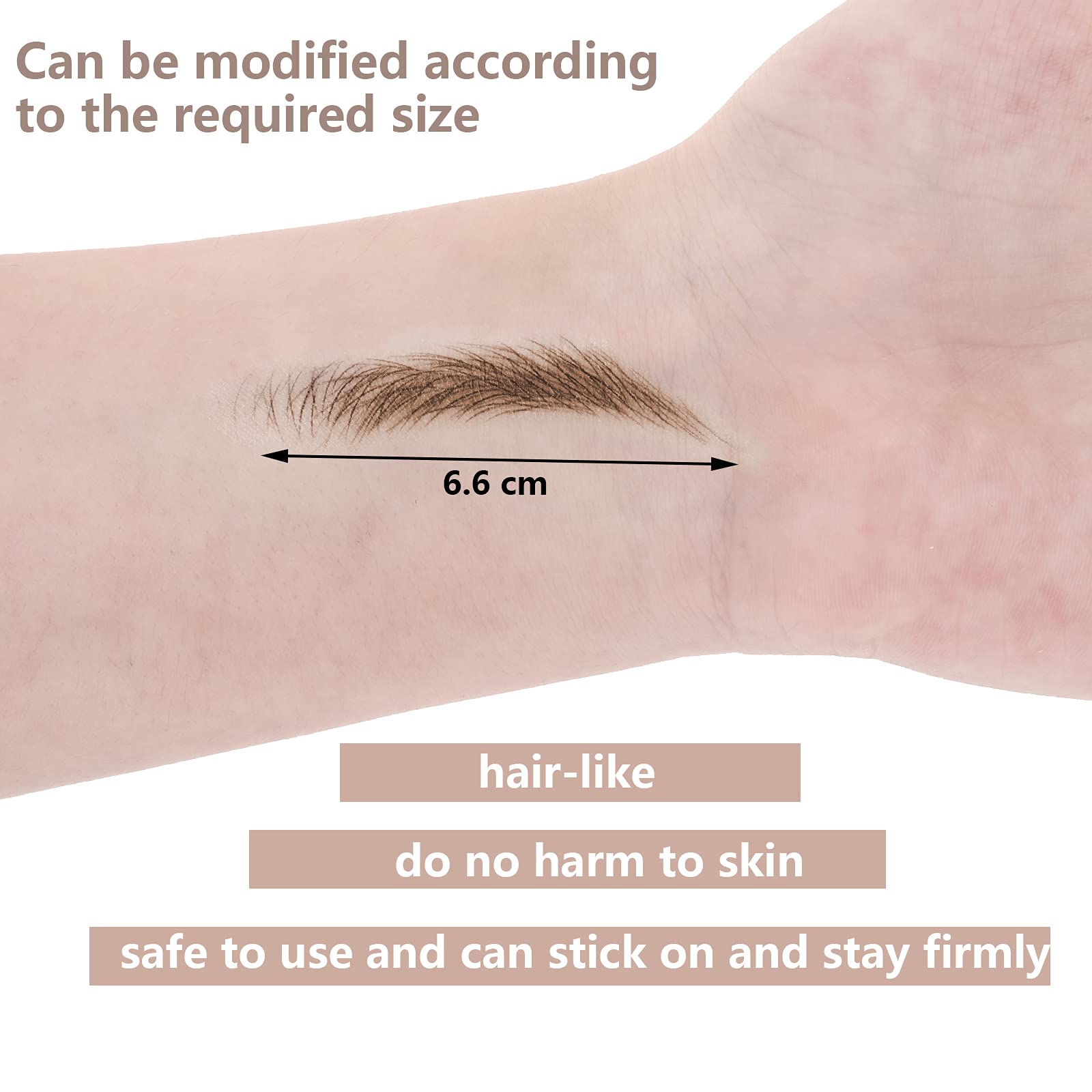 Blulu worn on face lifestyle showing natural brows and time‑saving benefit
