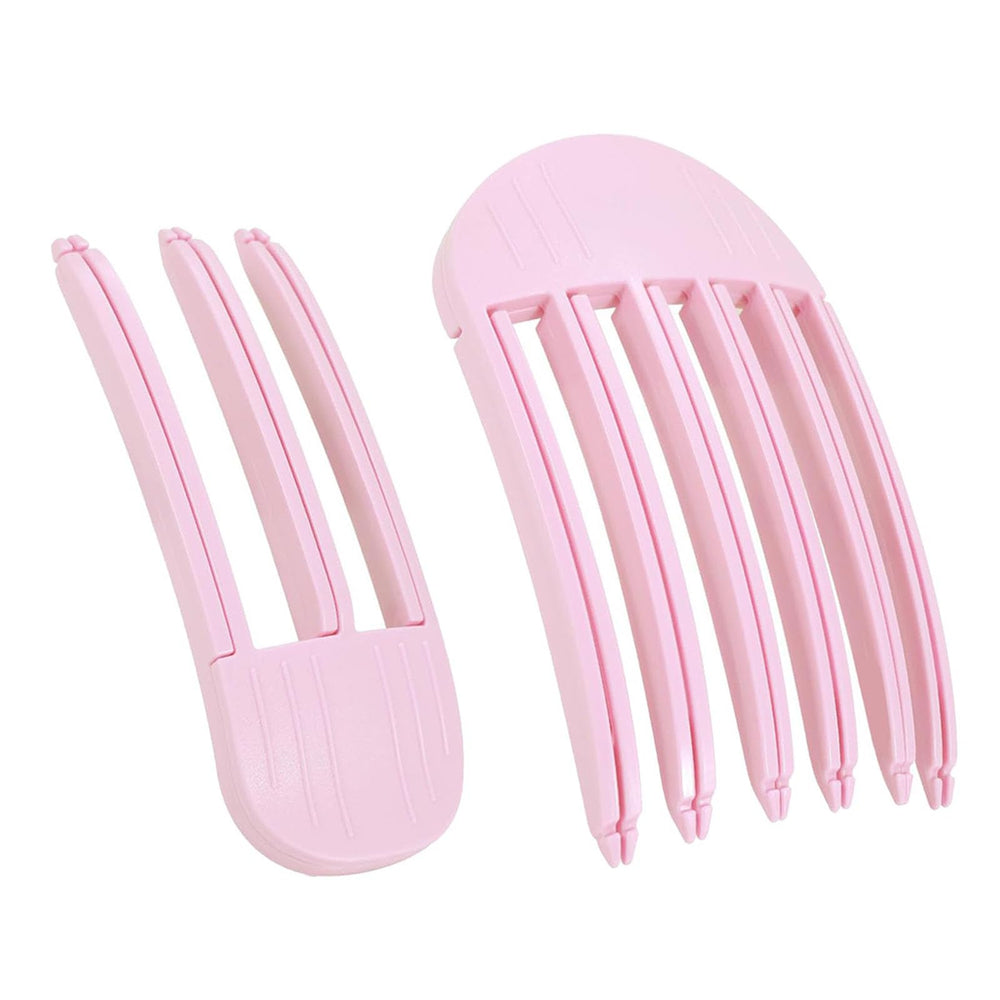 BluOcnMkt pink clips front view showing compact design and durable build benefit