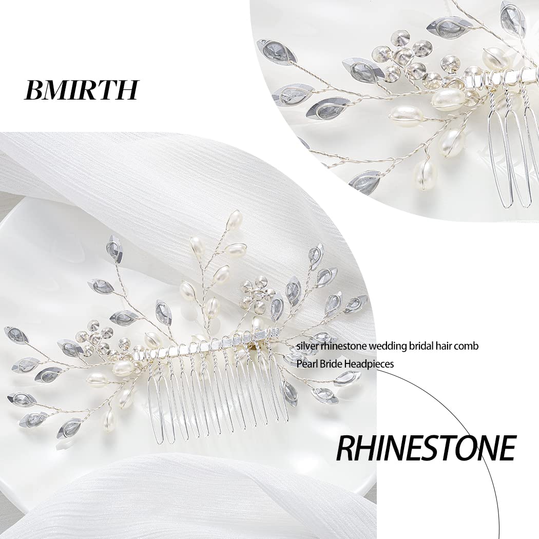 Bmirth comb paired with veil showing complementary accent for ceremony