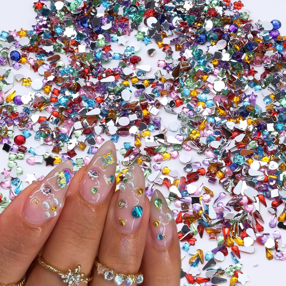 BMKKOT close-up of crystal rhinestones highlighting sparkle and precise cuts