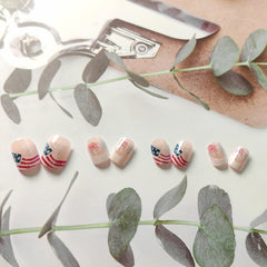 BMKKOT accessories view with nail file and jelly stickers for easy application