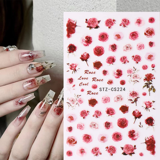 BMKKOT close-up of sheet texture showing detailed rose petals and depth