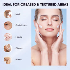 Bmrewax cream swatch on skin showing quick absorption and hydration