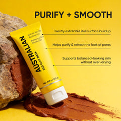 Boaccy clay texture close-up highlighting creamy mineral-rich formula