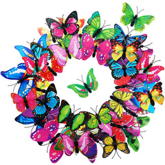 Boao front packaging showing 36 colorful butterfly clips and assortment benefit