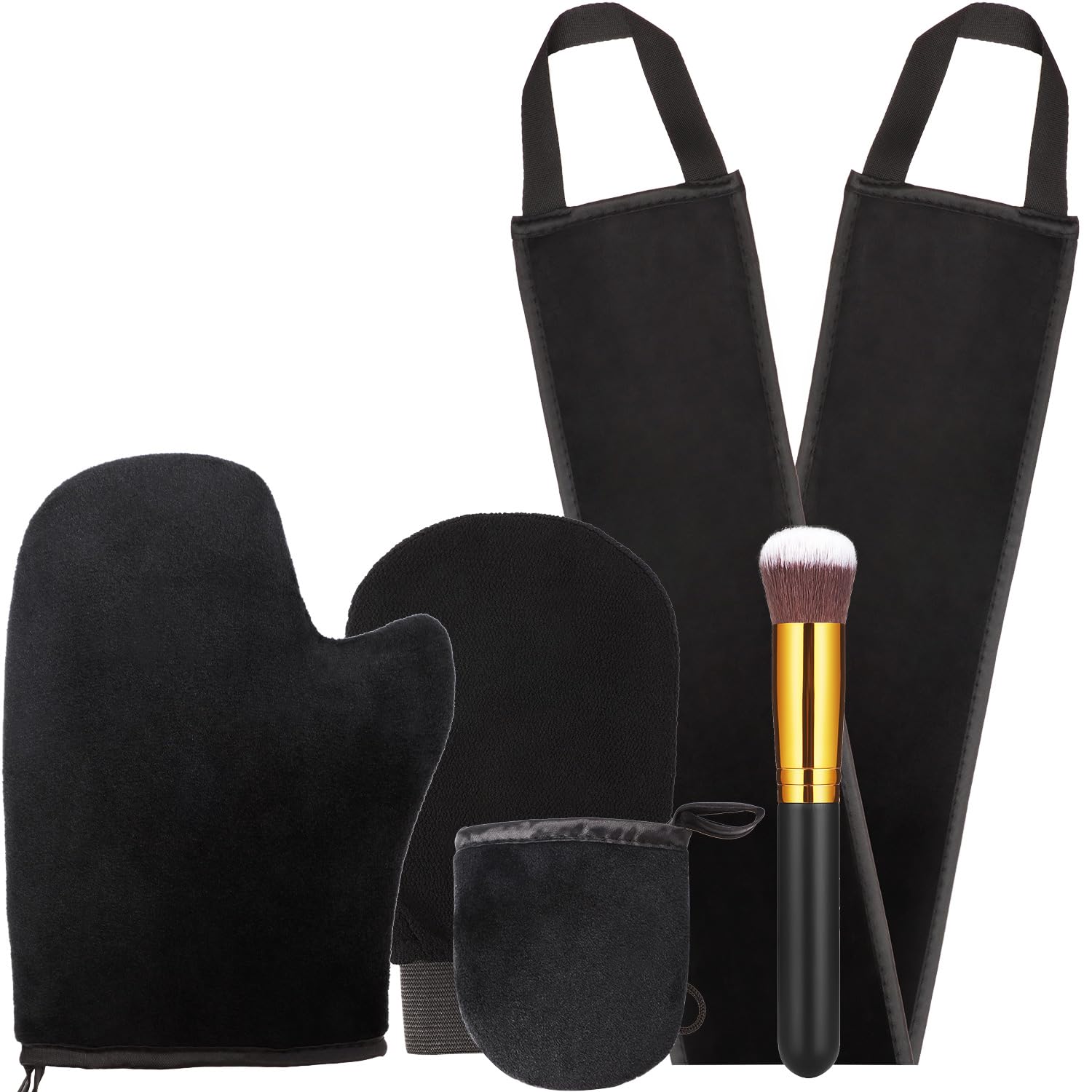 Boao complete kit beside ruler for scale, ideal for at-home tanning