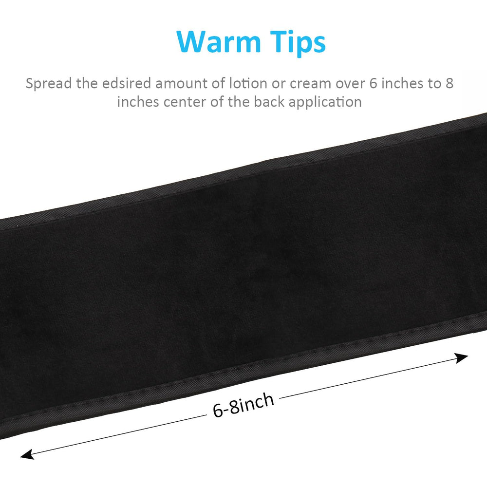 Boao tanning mitt thumb zone detail ensures secure, streak-free application