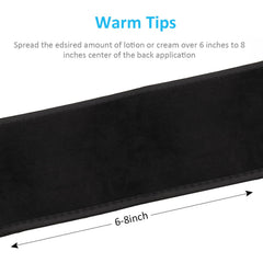 Boao tanning mitt thumb zone detail ensures secure, streak-free application
