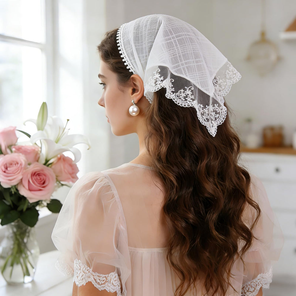 BOARDFEB close-up of hollow out floral lace pattern highlighting delicate vintage styling