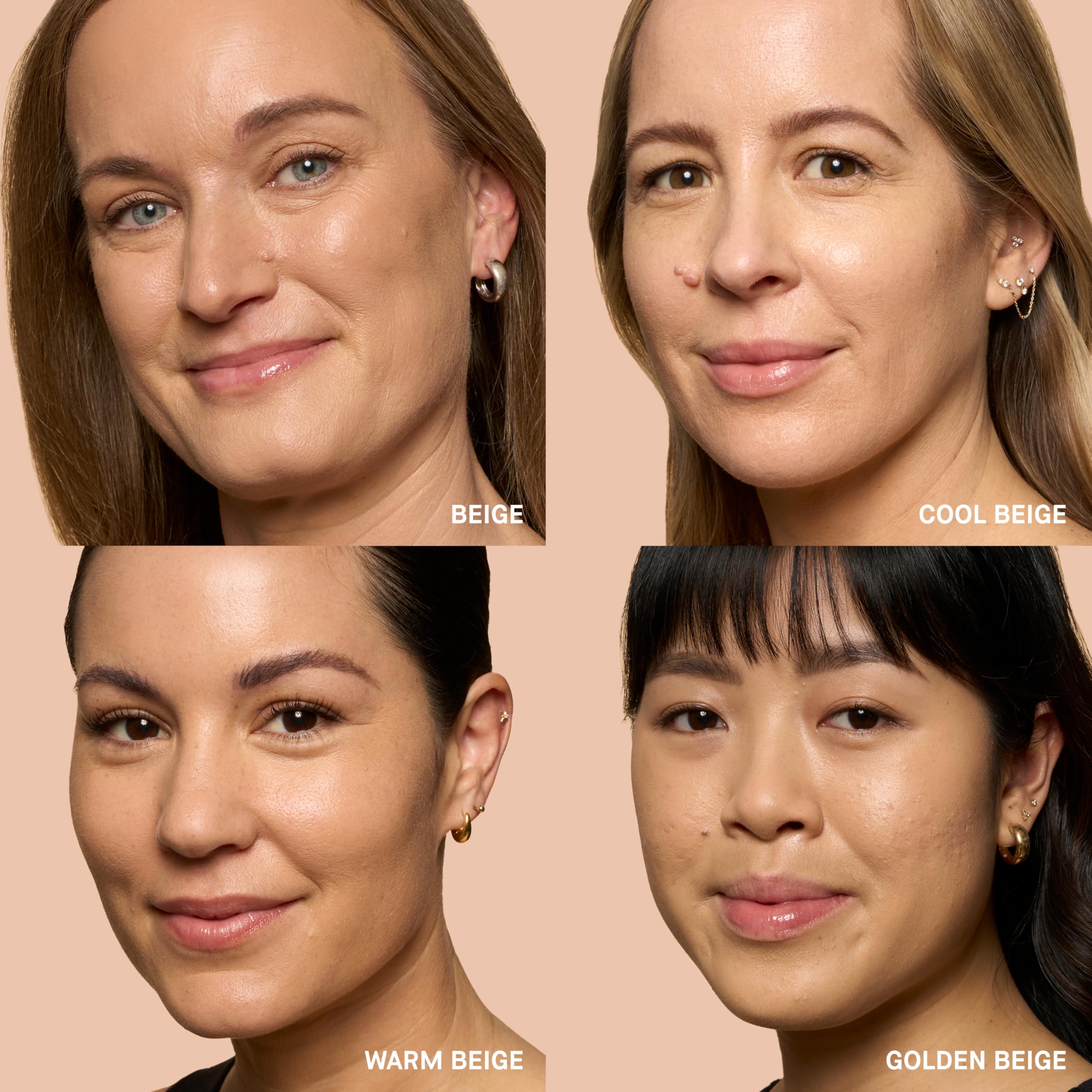 Bobbi Brown application with makeup sponge demonstrates buildable medium coverage and seamless blend