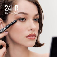 Bobbi Brown built-in sharpener visible on cap for quick on-the-go sharpening