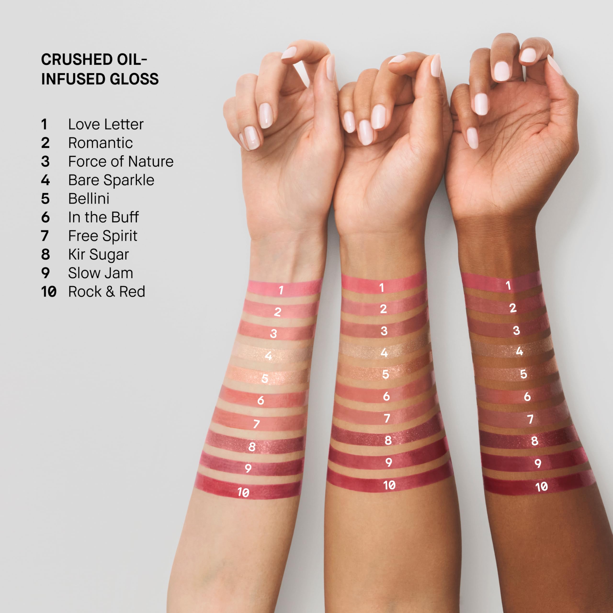 Bobbi Brown gloss worn in lifestyle setting showing wearable shine and natural look