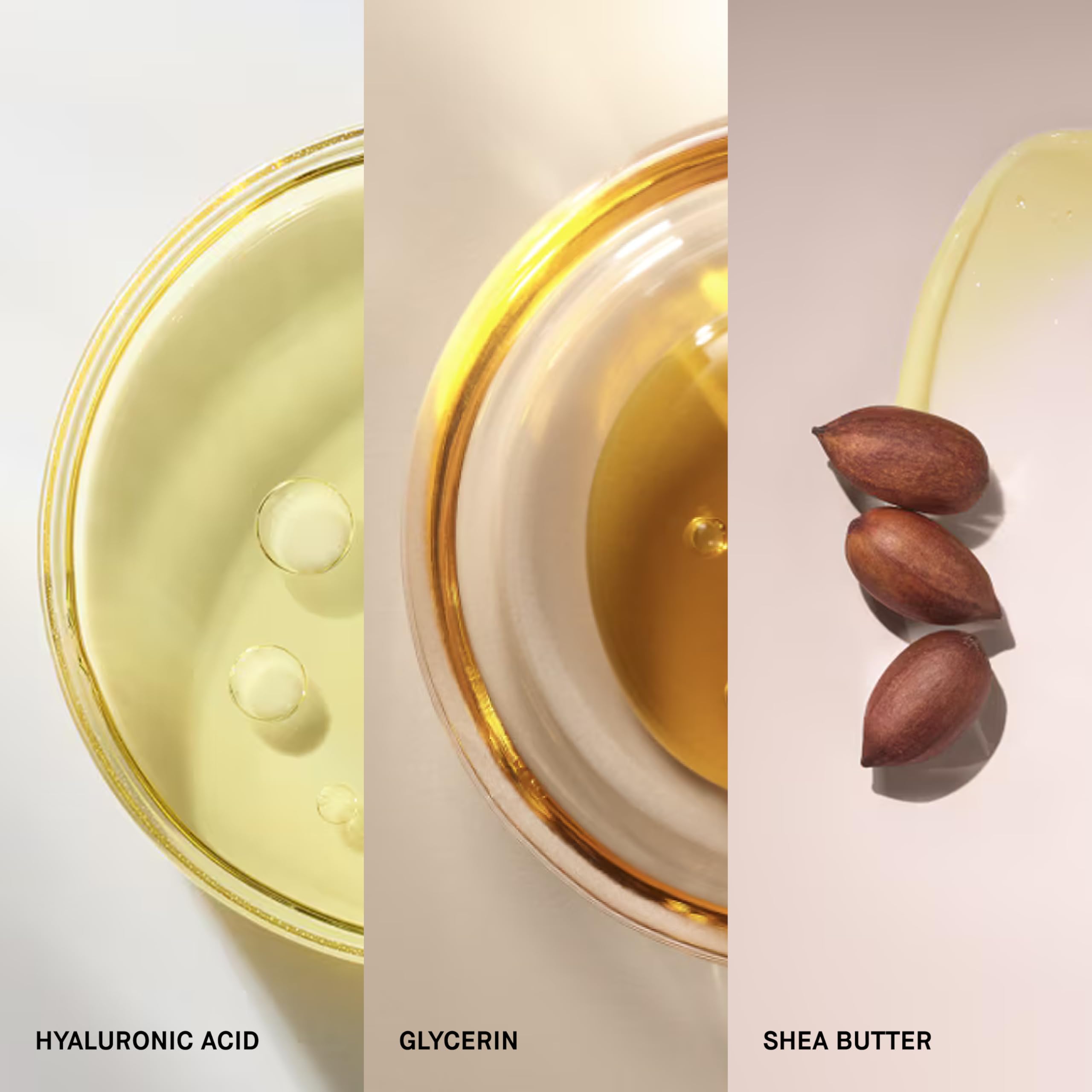 Bobbi Brown eye area comparison showing reduced puffiness and brightness