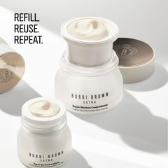 Bobbi Brown product on bathroom counter suggesting daily routine