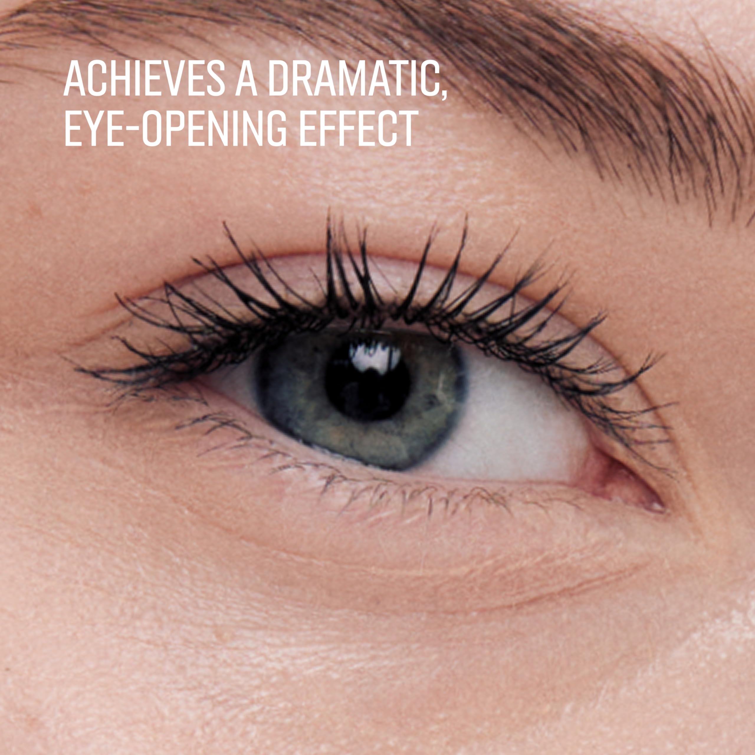 Bobbi Brown mascara formula swatch showing rich carbon-black pigment for intense payoff