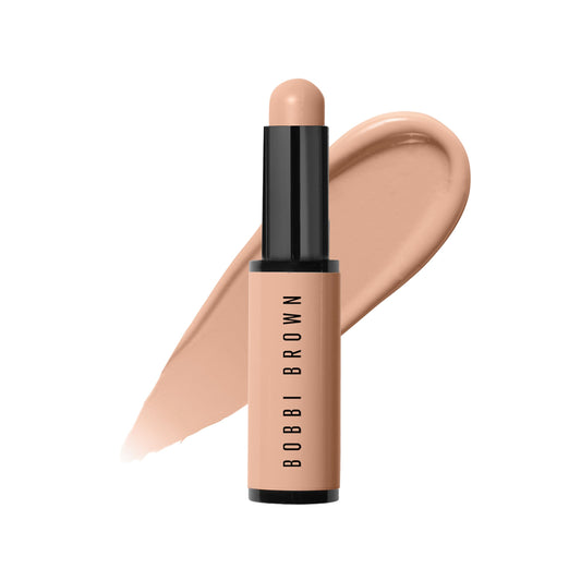 Bobbi Brown front packaging showing corrector stick and shade, easy-identify benefit