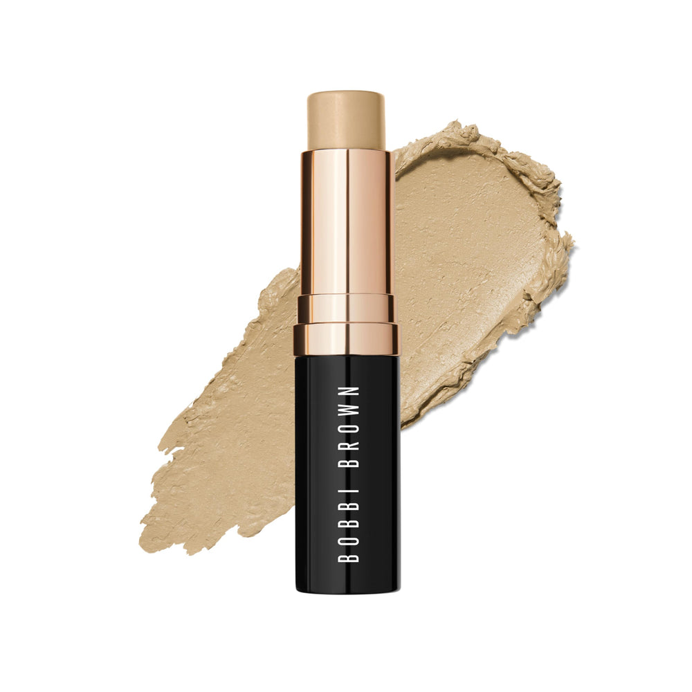 Bobbi Brown front packaging Warm Ivory shows shade and compact portability