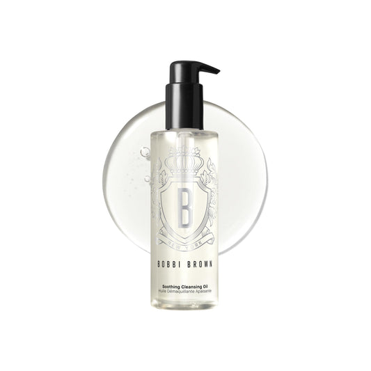 Bobbi Brown bottle front view showing packaging and gentle formula benefits