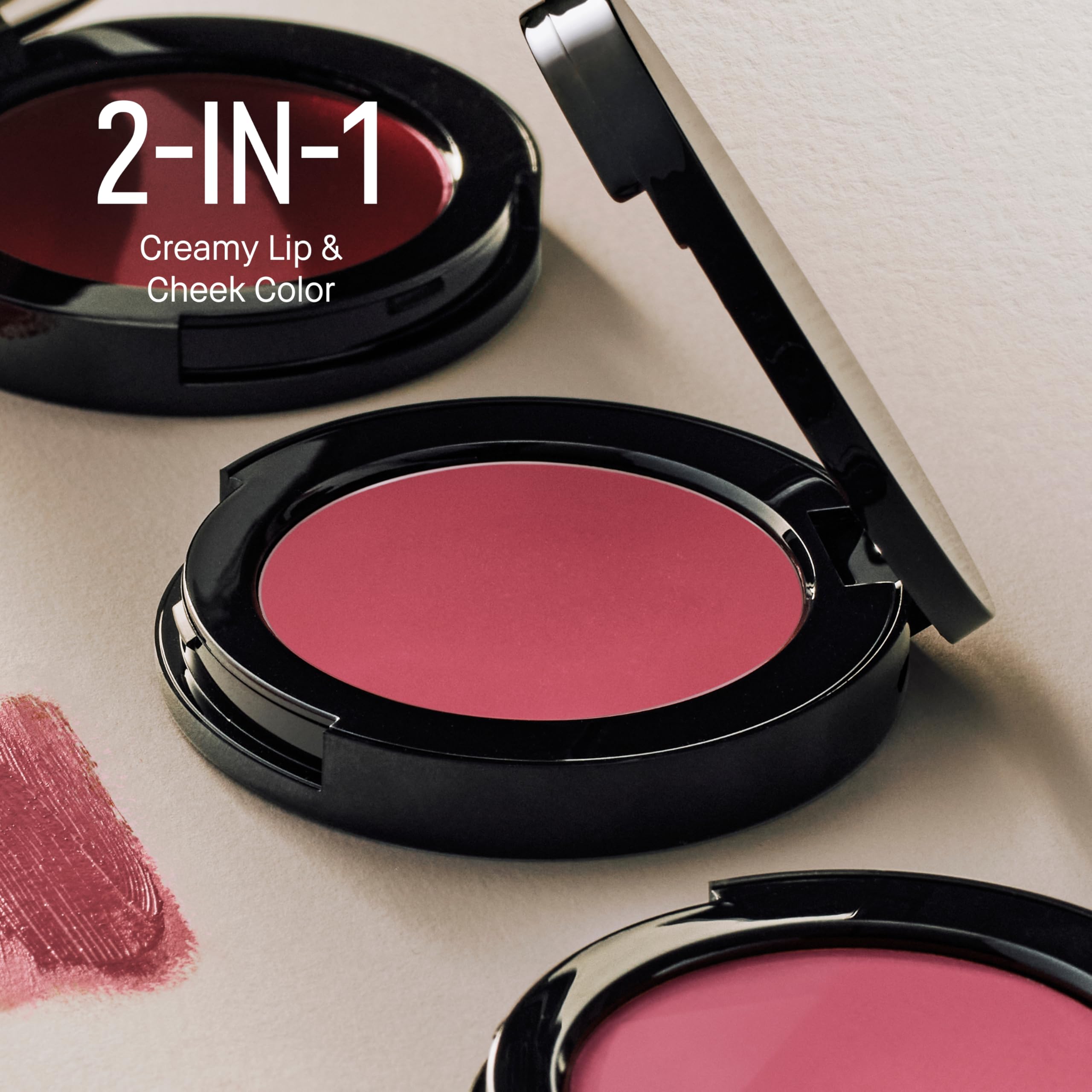 Bobbi Brown Pot Rouge applied on cheeks demonstrating natural dewy flush benefit