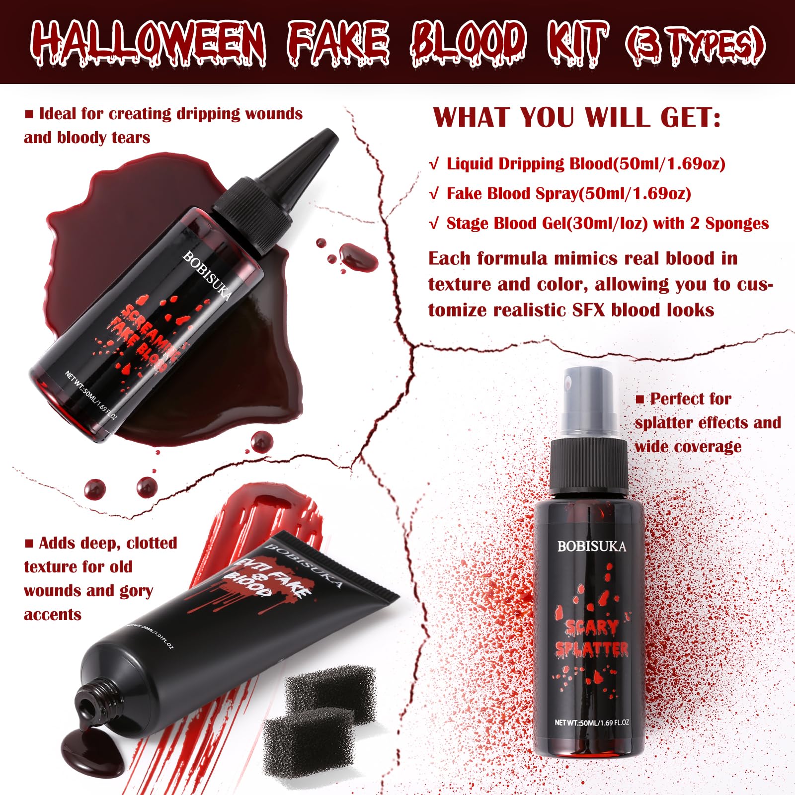 BOBISUKA spray nozzle close-up for controlled blood splatter effect