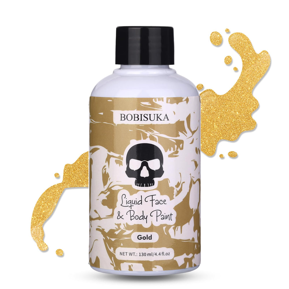 BOBISUKA gold bottle front view shows product and label benefits