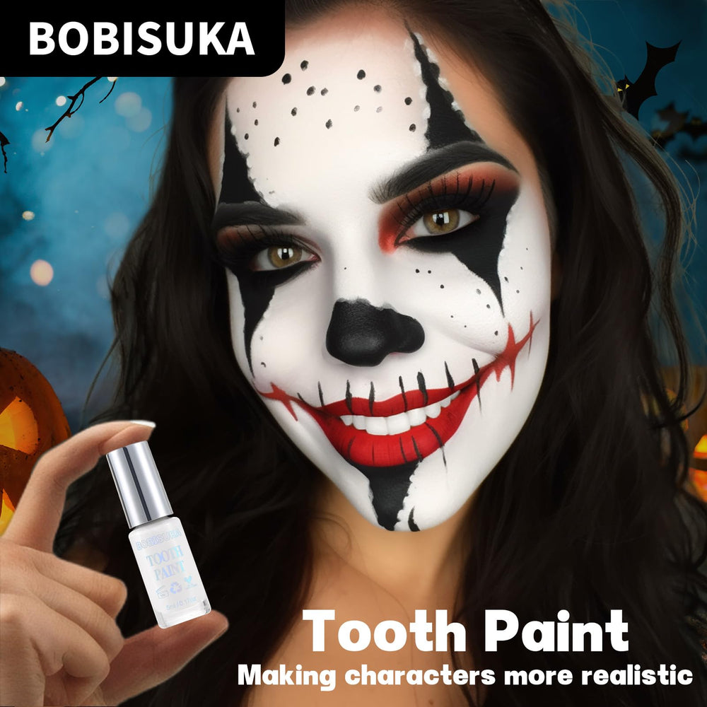 BOBISUKA used on a cosplay vampire smile for dramatic stage-ready teeth