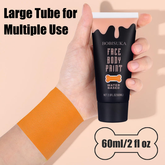 BOBISUKA orange paint texture close-up highlighting smooth coverage