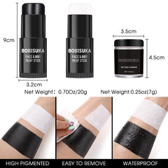 BOBISUKA translucent setting powder jar detail illustrating matte finish and transfer control