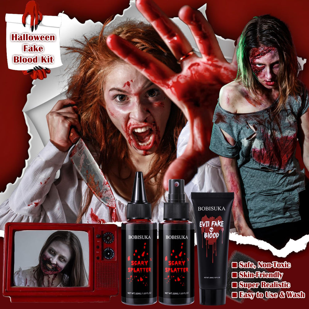 BOBISUKA stage blood gel texture shown thick for clotted effects