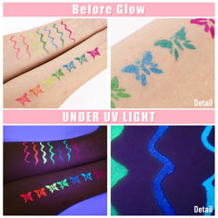 BOBISUKA bright color swatches on arm showing true pigment payoff