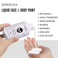 BOBISUKA palette swatches showing white plus colors for versatile looks