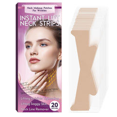 bocello front packaging showing 20 neck lift strips for instant confidence