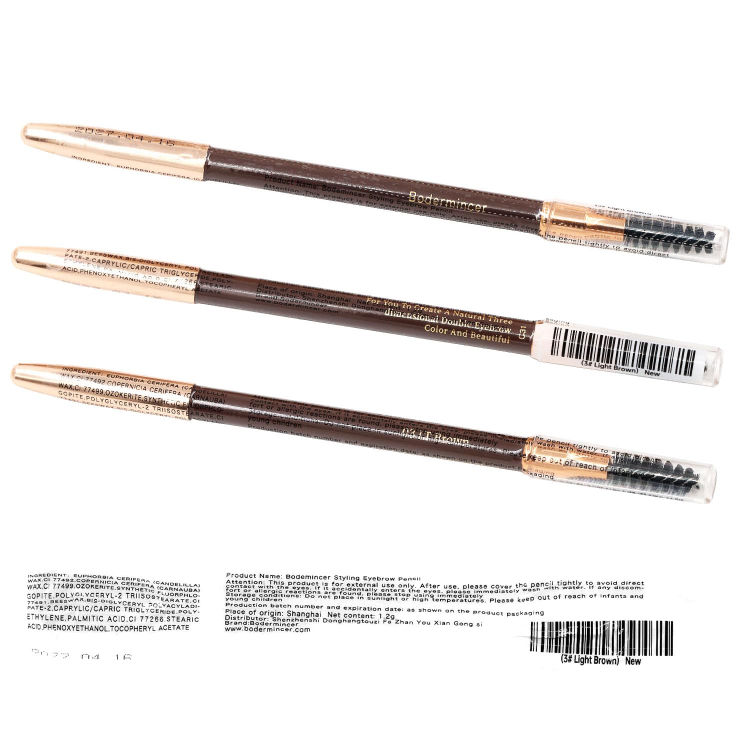 Bodermincer open packaging revealing pencil inside for easy access and gift-ready presentation benefit
