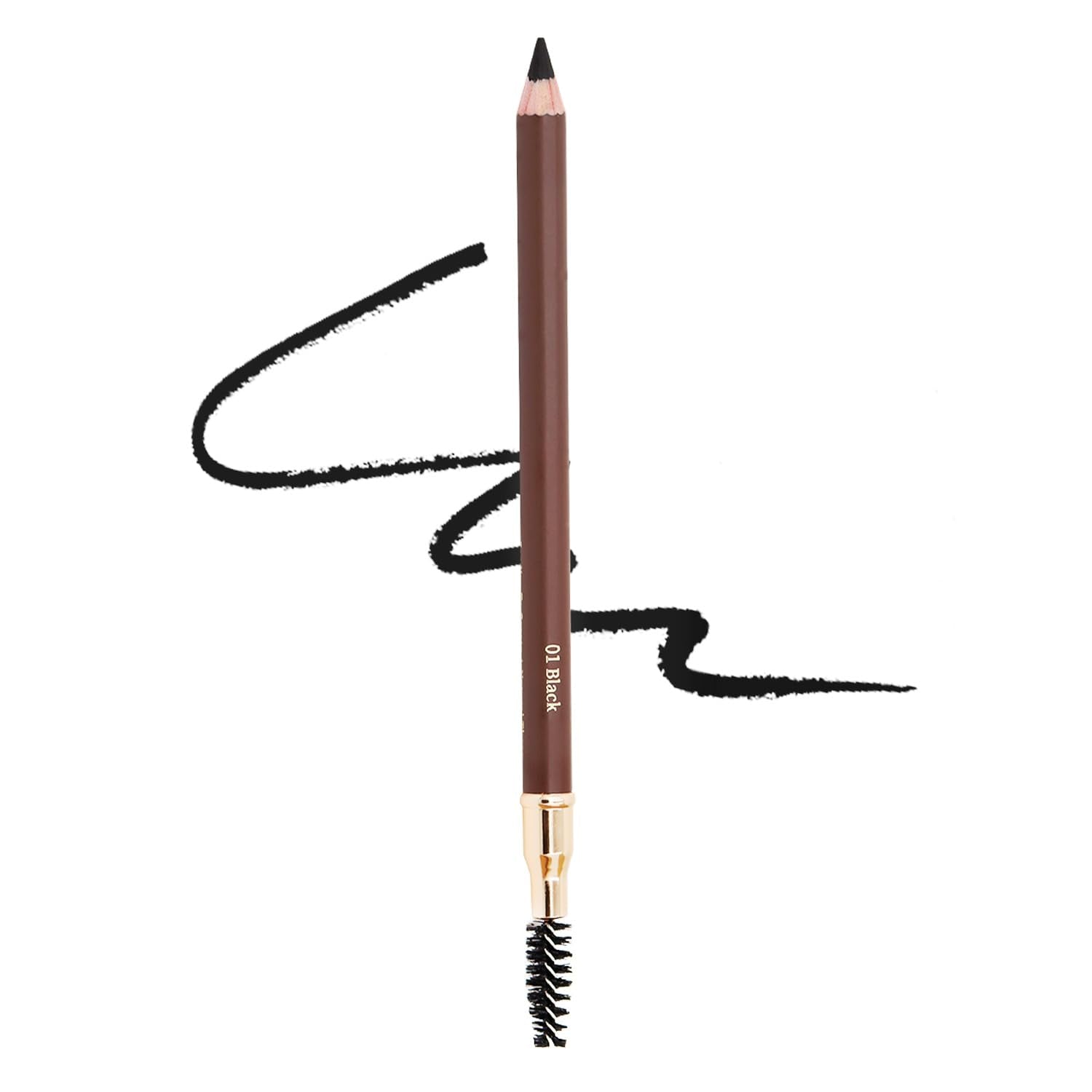 Bodermincer pencil front view showing slim design and neat case, easy travel